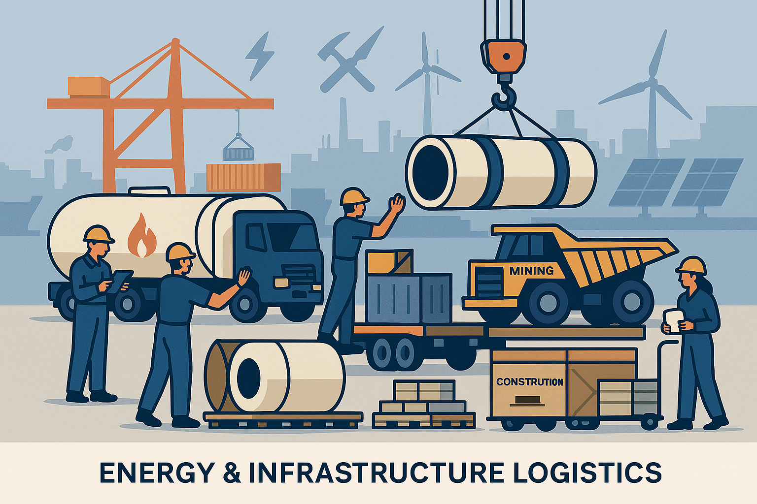 energy infrastructure logistics mahia ekspres