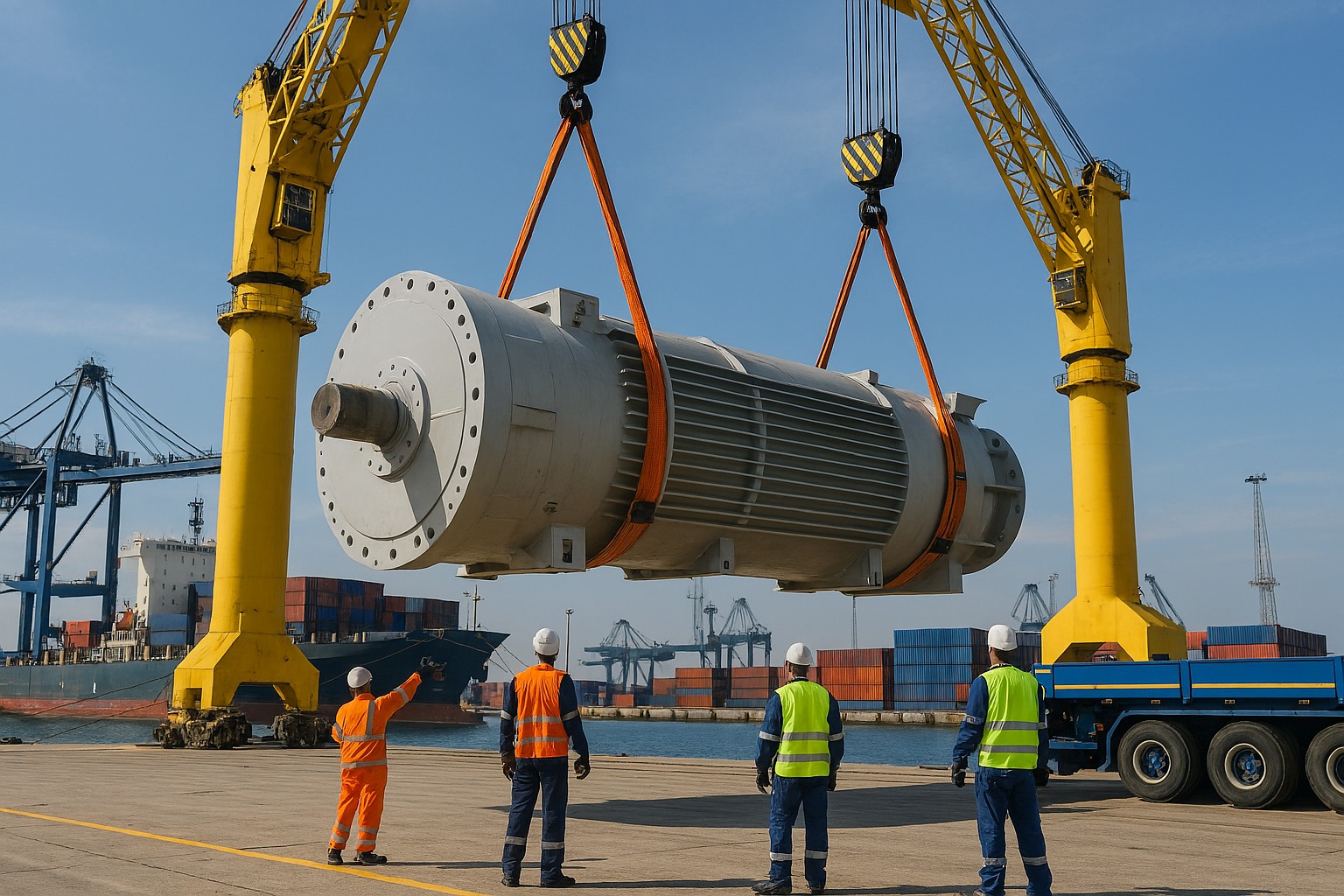 oversized industrial cargo